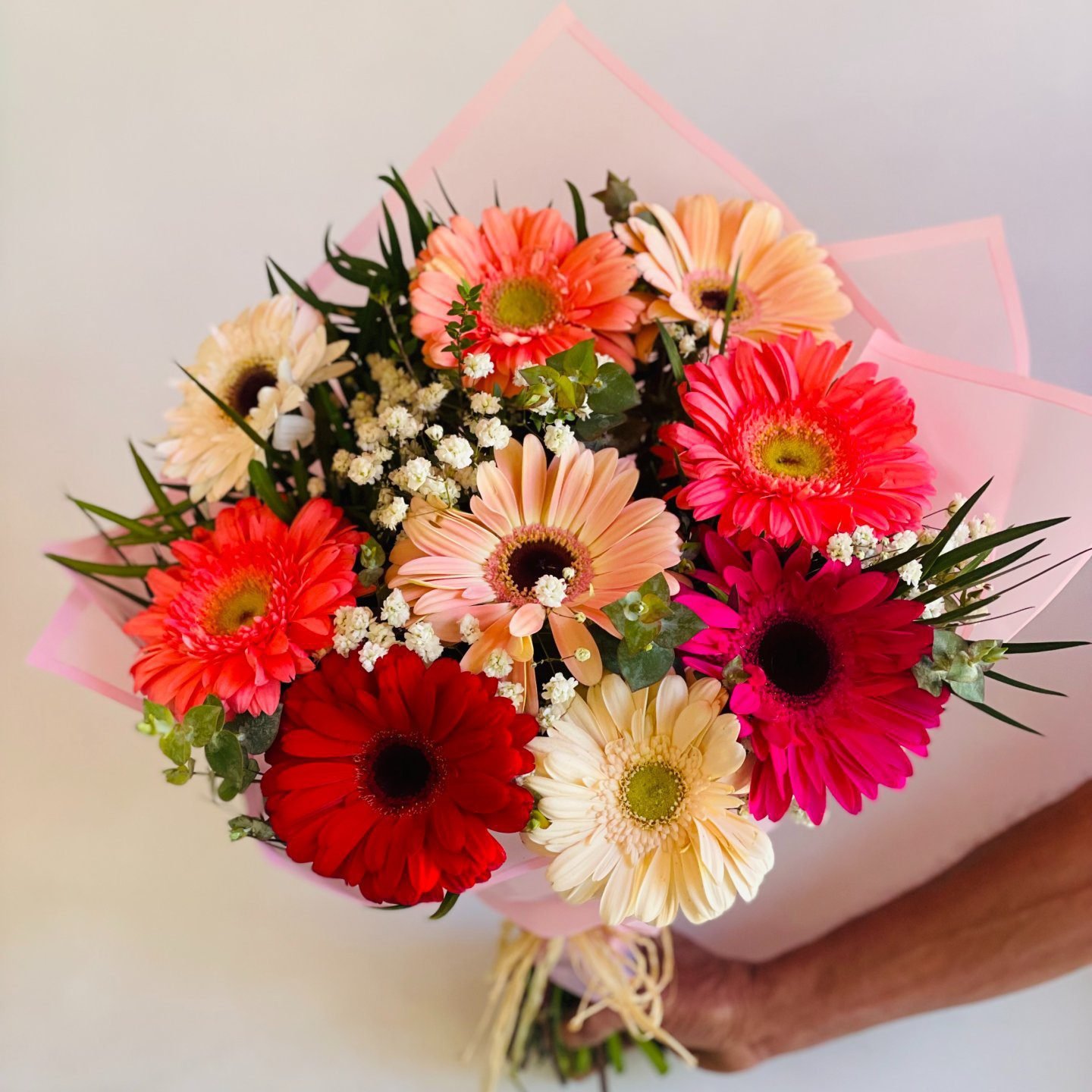 RAMO GERBERAS COLORIDAS